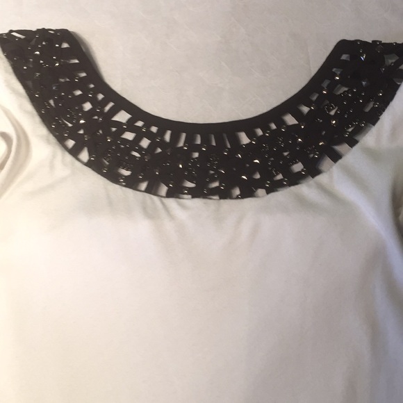 Black Hearts Brigade White Tunic studded, chains - Picture 2 of 5